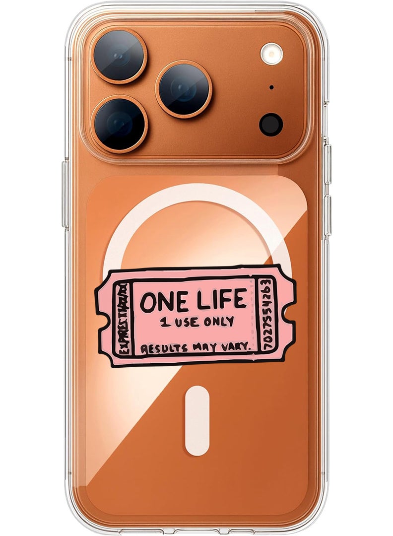 Theodor Magnetic Case for Apple iPhone 17 Pro Max Compatible with MagSafe Wireless Charging, Shockproof Phone Bumper Cover - Panda having Drink - Image 1