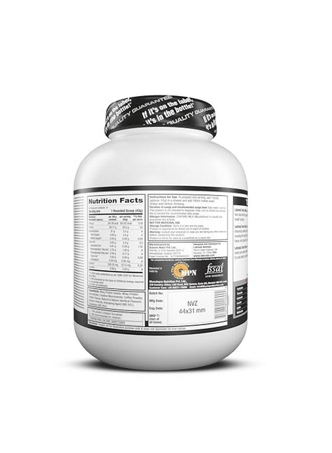 لابرادا Turbo Whey (عزل بروتين مصل اللبن | تركيز بروتين مصل اللبن | 3 جرام كرياتين | 30 جرام بروتين | 41 وجبة) - (1.8 كجم) (كافيه برازيل) - Image 3