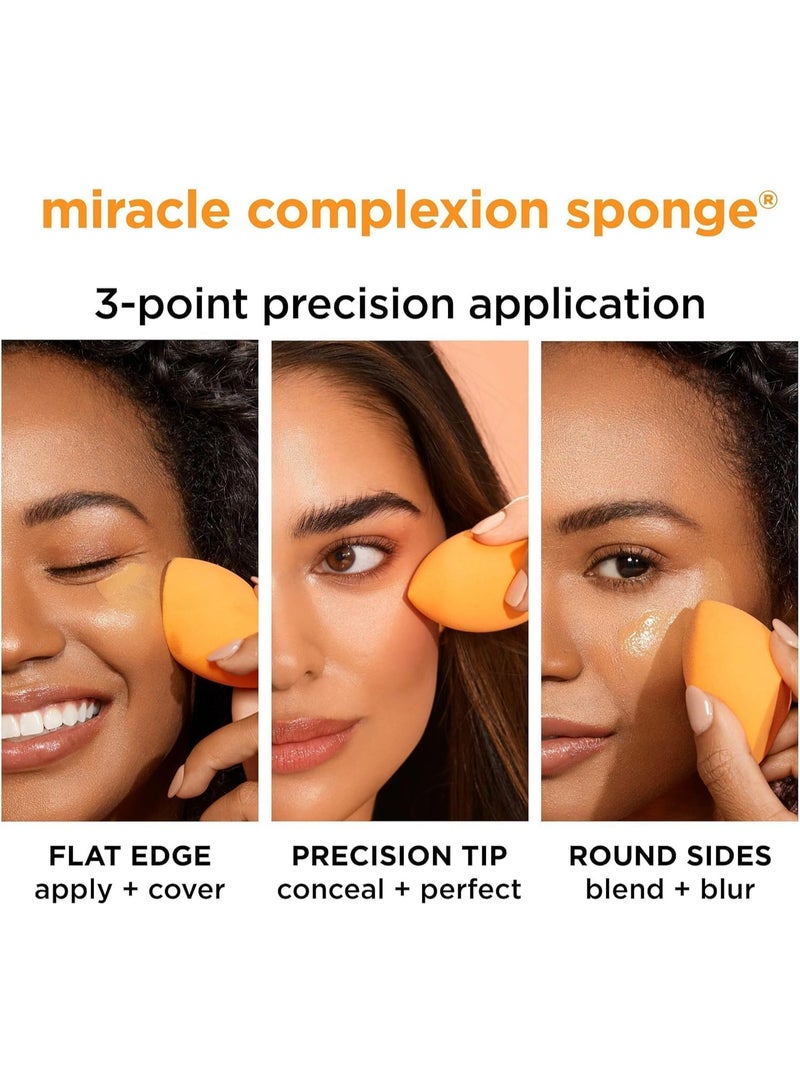 مجموعة من 5 فرش مكياج مع إسفنجة مزج لظلال العيون وكريم الأساس وأحمر الخدود والكونسيلر، متعددة الألوان - Image 2