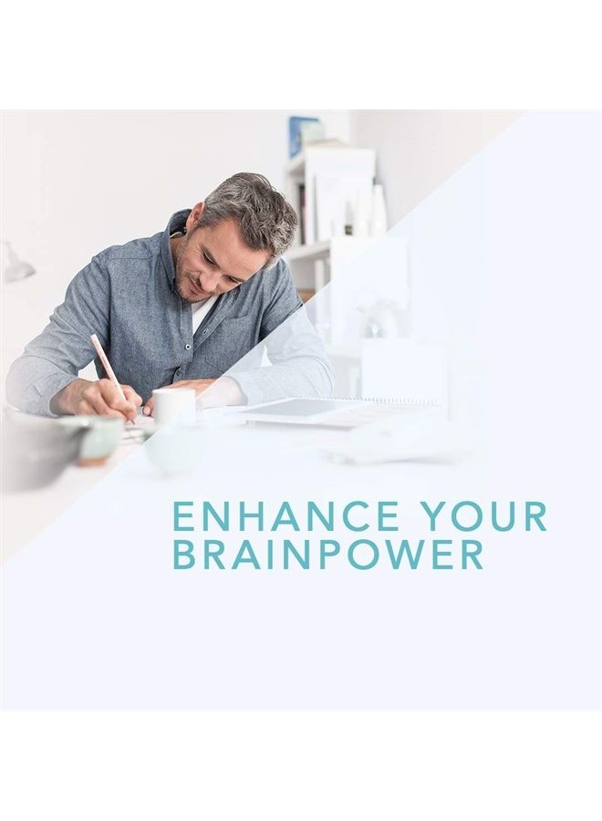 BrainCeutix by NaturesPlus Brain Supplement Nootropic for Memory and Focus, 90 Capsules - Image 2