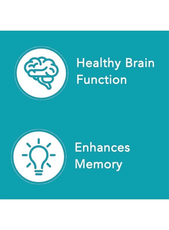 BrainCeutix by NaturesPlus Brain Supplement Nootropic for Memory and Focus, 90 Capsules - Image 5