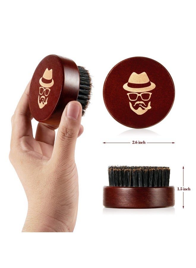 Sosoon Beard Brush, Pure Boar Bristle Black Walnut Wood Beard Comb Brush For Men To Tame And Soften Your Facial Hair - Image 1