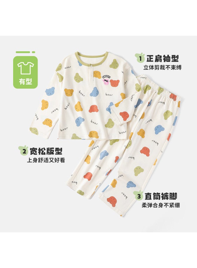 peppa Pig Spring Boys' Soft & Comfortable Pajama Set - Full Print Baby Homewear - Image 5