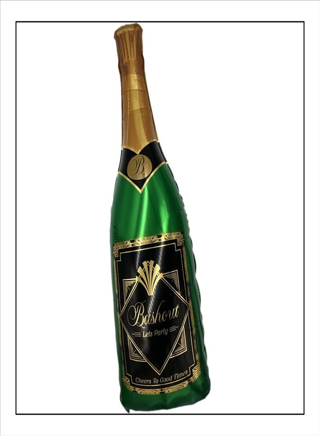 BASHOUT Pack Of 2 Giant Champagne Bottle Balloons 40 X 17” - Image 4