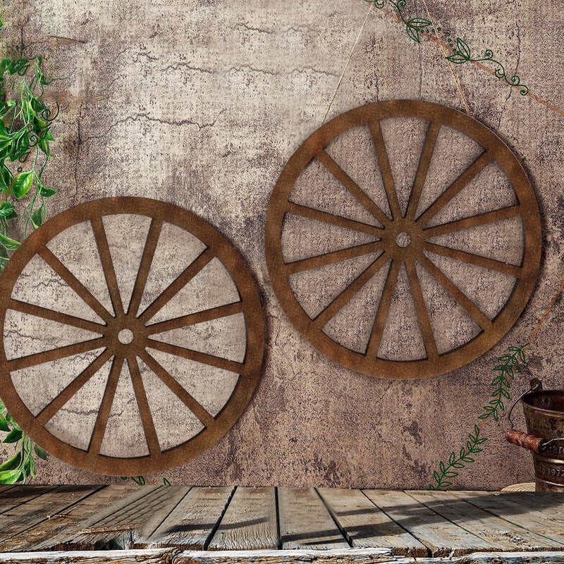 KSKSPE 24 Pcs Western Theme Party Decorationsï¼ŒKSKSPE Birthday Table Centerpieces Mini Horseshoes Wagon Wheel Horse Rodeo Decor for Crafts Wedding Party Favor, Wild West Cowboy Western Party Decor - Image 5