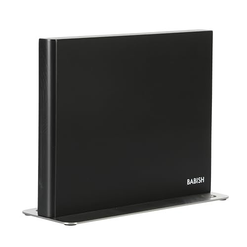 Babish Magnetic Knife Double Sided Block Holder (11" X 8.5" X 4") w/Anti Skid Base - Image 1