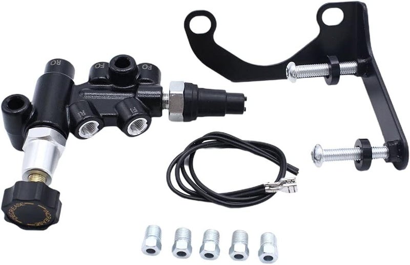Trolling MAN 260-13190 Universal Adjustable Knob Proportioning Valve Compatible with Wilwood Style - Image 1