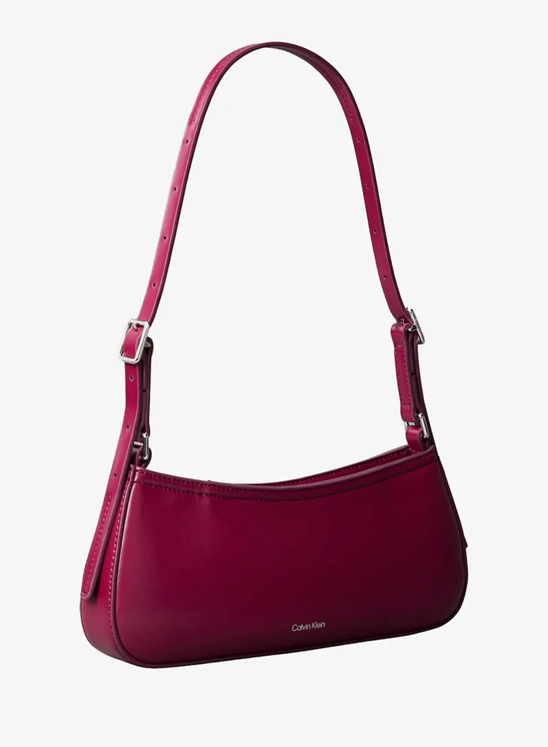 CALVIN KLEIN  Monogram Logo Hardware Shoulder Bag for Women | Best Price UAE