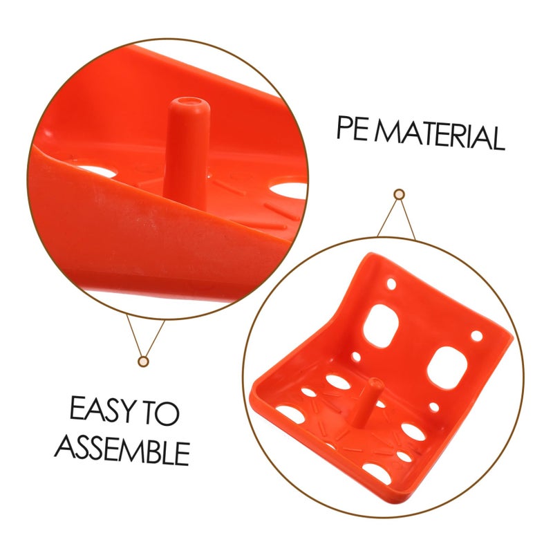 Pe Material Salt Block Holder And Feeding Tray For Sheep Livestock - Image 4