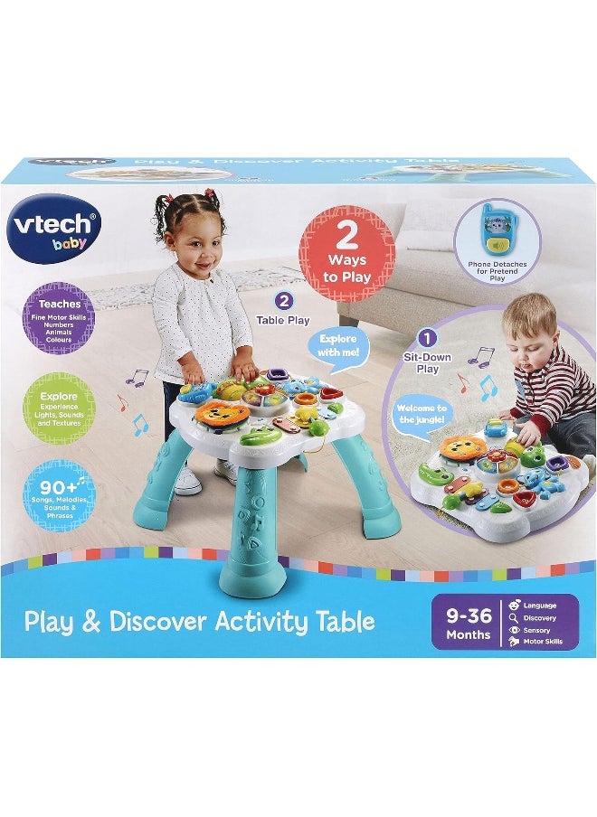 vtech - VTech Play & Discover Baby Activity Table - Image 1