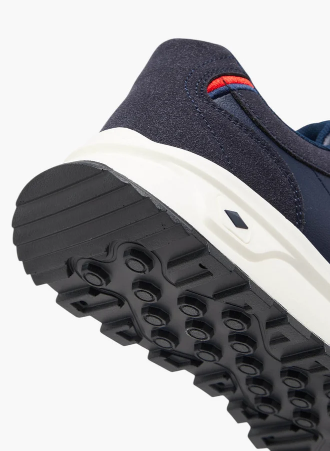 Lee Cooper Men's Panelled Lace-Up Sneakers