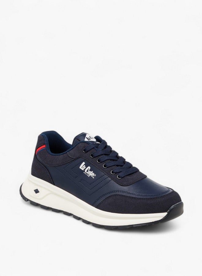 Lee Cooper Men's Panelled Lace-Up Sneakers - Image 2