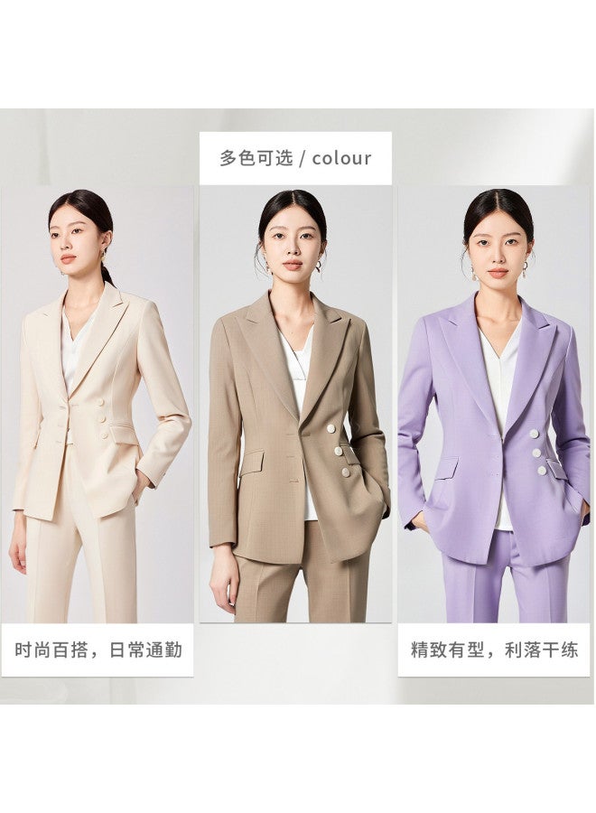 ROMON بليزر وسروال نسائي، ملابس عمل غير رسمية متعددة الاستخدامات ومريحة لمقابلات العمل - Image 5