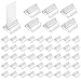 Aster 48 PCS Acrylic Card Stands Clear Game Card Stands Game Piece Holders Board Game Pieces Stand Markers for Cards Photos Memos Pictures Display - Image 2