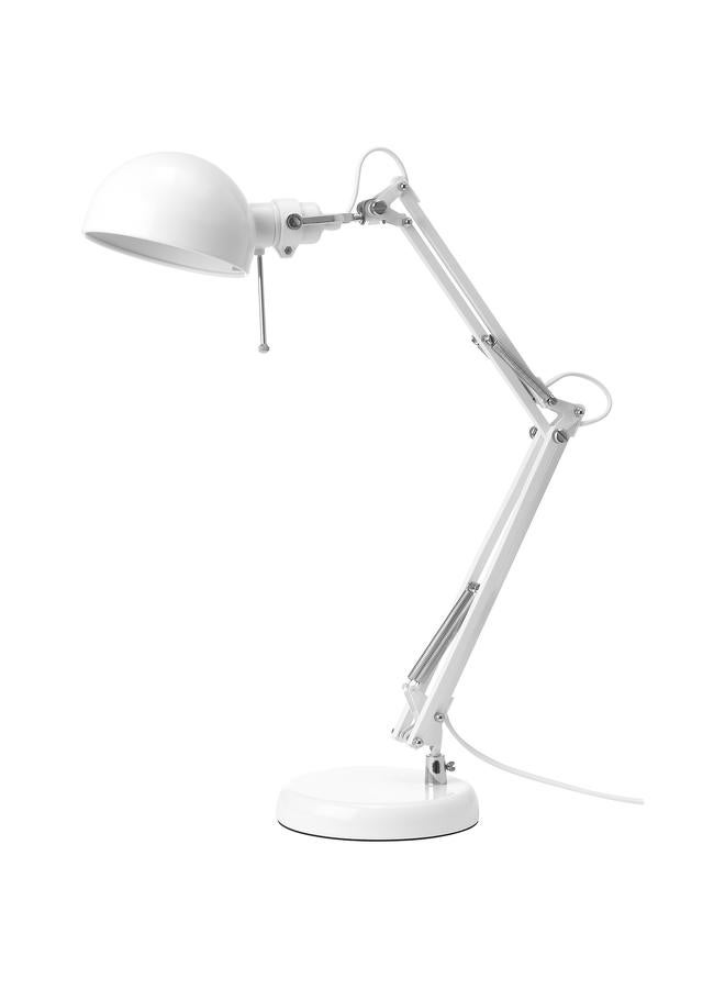 Zaboon Work Lamp, White - Image 1