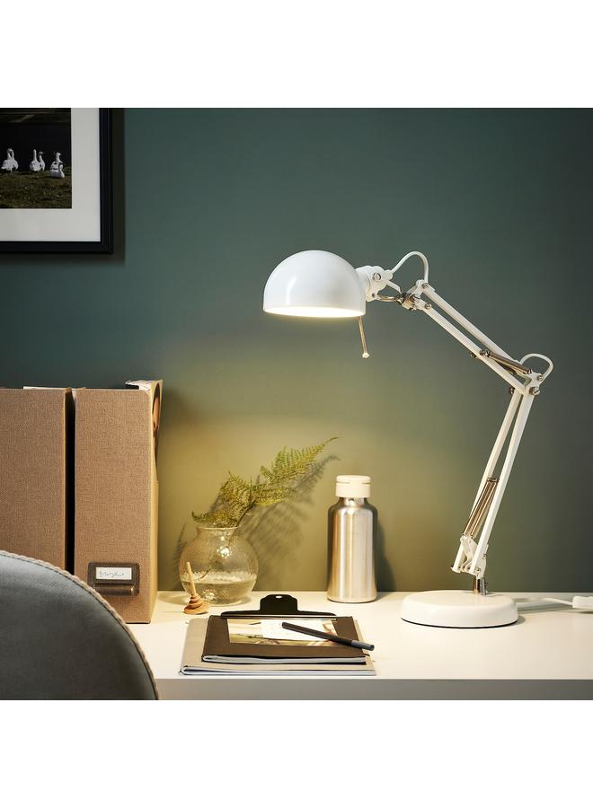 Zaboon Work Lamp, White - Image 2