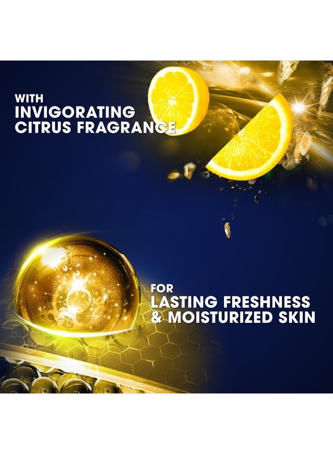 Clear Men 3-in-1 Active Fresh Shampoo for Hair, Face & Body, Anti-Dandruff 400ml - Image 3