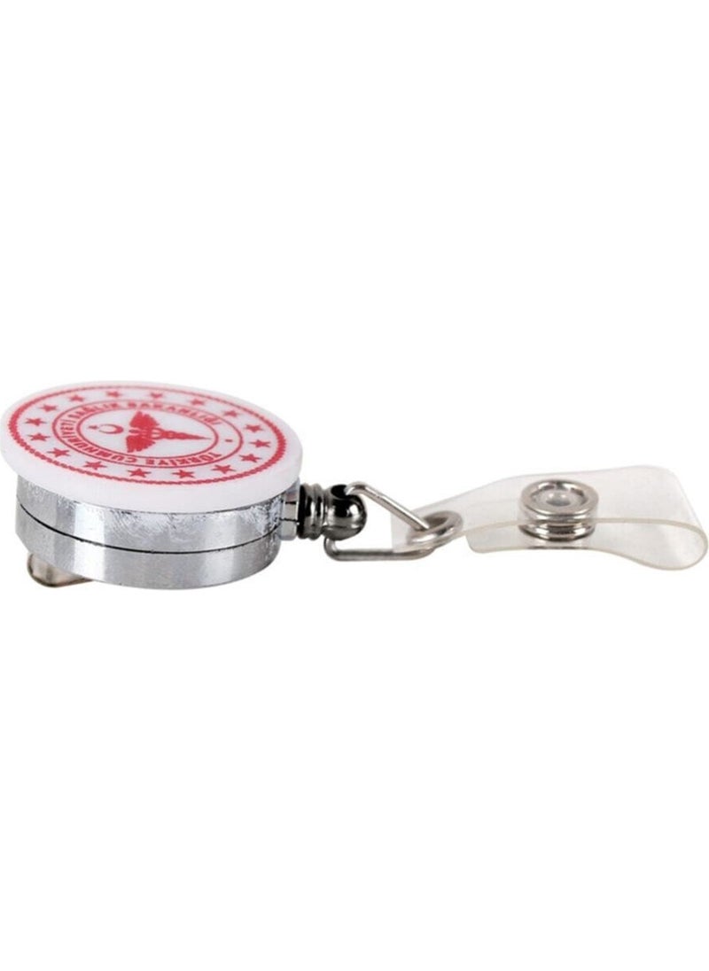 Nur Medikal Giyim - Nur Medical Clothing Ministry of Health Themed Yoyo Badge Holder AKS SBK 019 - Image 1
