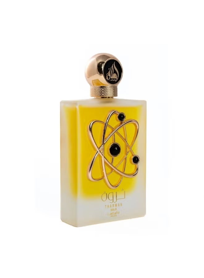 Lattafa Pride Wealth Gold Perfume - 100ml | Luxury Unisex Eau de Parfum - Image 2