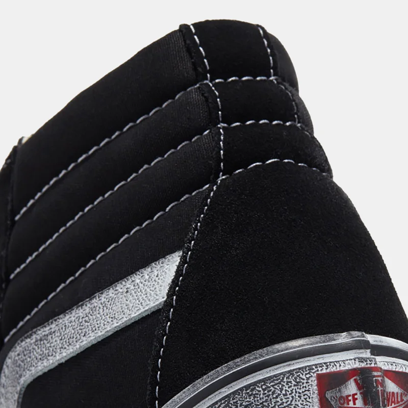Vans Black / Metallic Silver Sk8-Hi Unisex Shoes  | Best Price UAE