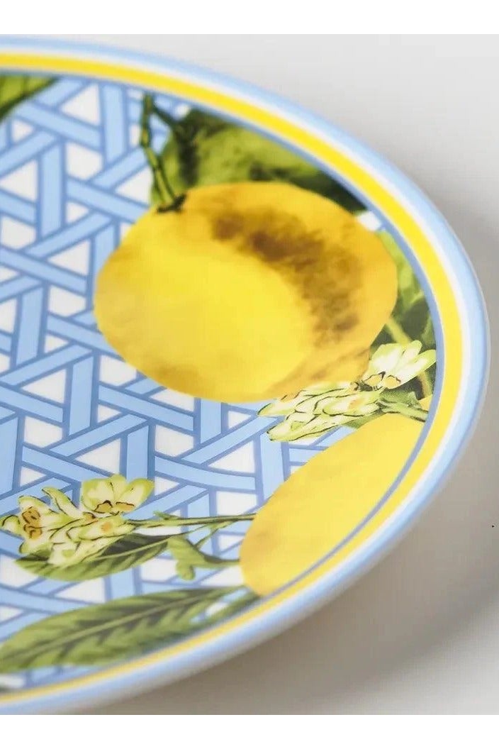 VITELLI DESIGN STUDIO Hazeran Lemon 25 cm Porcelain Plate - Image 3