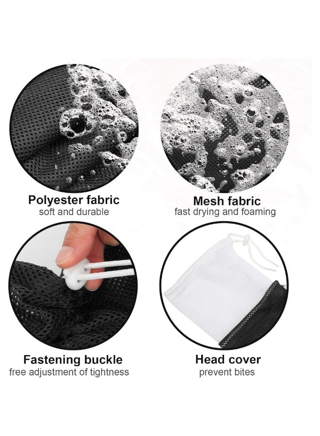 Cat Bathing Bag, Breathable Mesh, Anti-Scratch and Adjustable, for Nail Trimming, Soft Polyester Material - Image 3