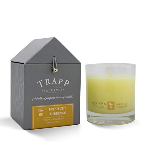 Trapp Signature Home Collection No. 8 Fresh Cut Tuberose Poured Scented Candle, 7-Ounce - Image 5