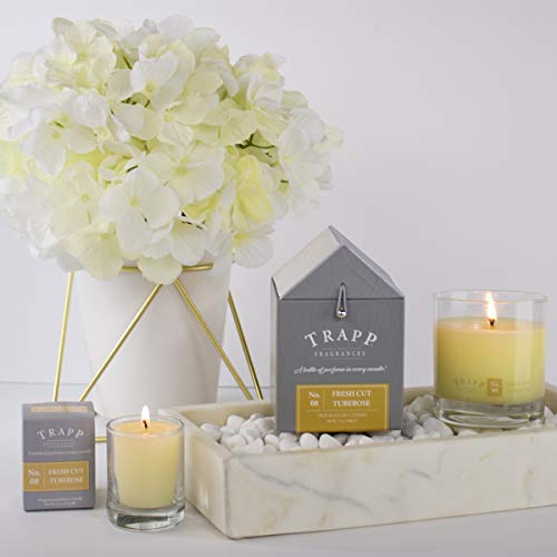 Trapp Signature Home Collection No. 8 Fresh Cut Tuberose Poured Scented Candle, 7-Ounce - Image 2
