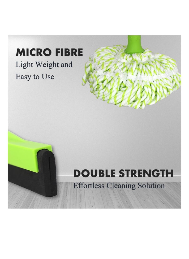 Clean and Care Combo Pack Spin Mop and Floor Squeegee Cleaning for Home Kitchen Bathroom Office Durable and Long lasting Assorted Color - pzsku/ZF4B857DE74EE96DD3F2DZ/45/_/1717758957/42e1051f-212d-4e22-ab58-c070a6b80b80