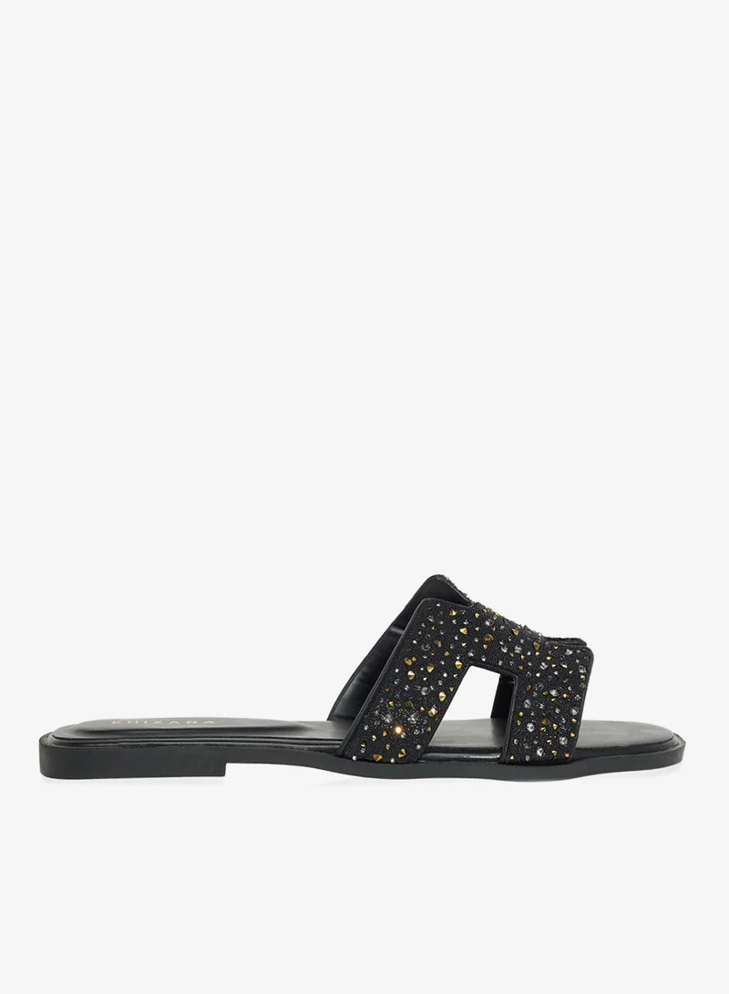 Khizana Glitter Flat Sandal