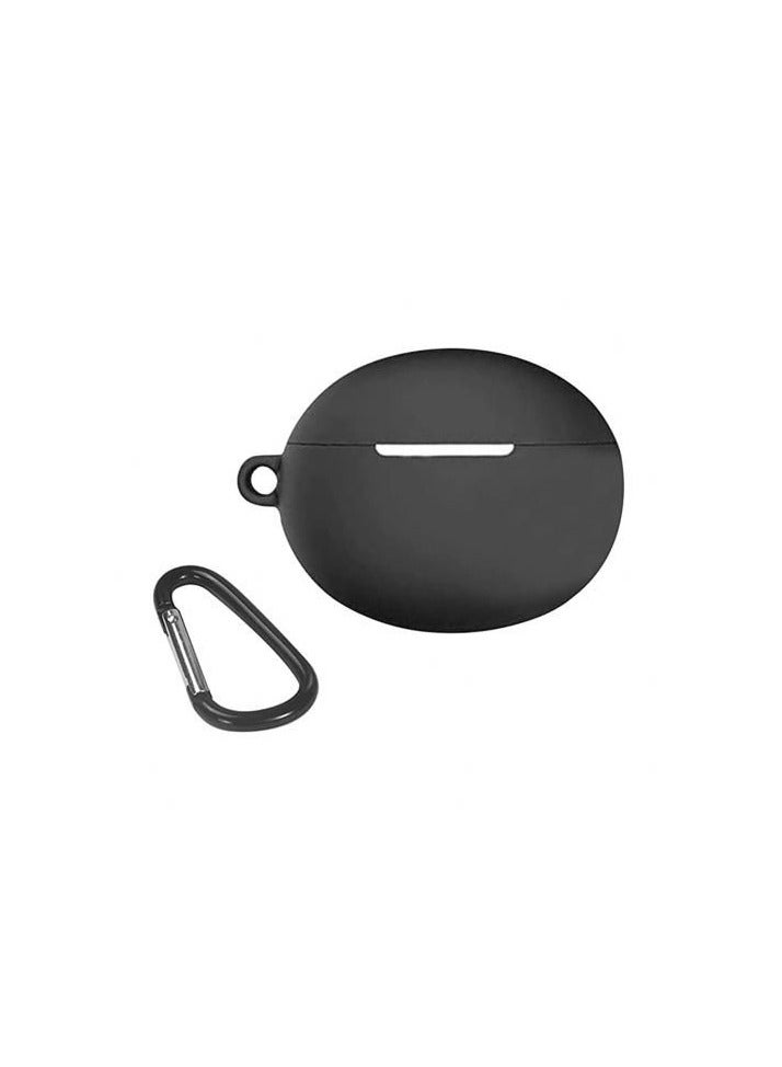 Soft Silicone Full Protective Cover, Wireless Silicone Protective Case, Silicone Cover Case, Earphone Protective Case For Huawei Freebuds 5i 2022 – Black