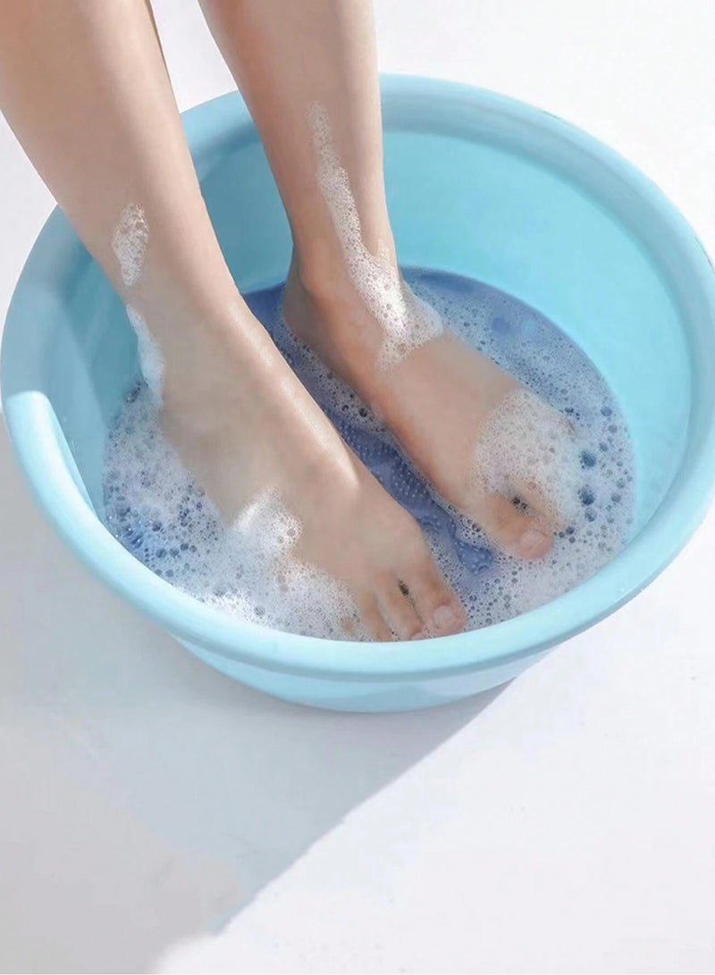 Generic 1pc Silicon Slouchy Bathing Brush For Massaging & Cleaning Back, With Suction Cup For Attaching To Bathrooms, Walls, Floors, Etc.  - Image 5