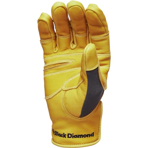Black Diamond قفازات تسلق الصخور والبلاء للرجال من بلاك دايموند، طبيعي، كبير جداً - Image 2