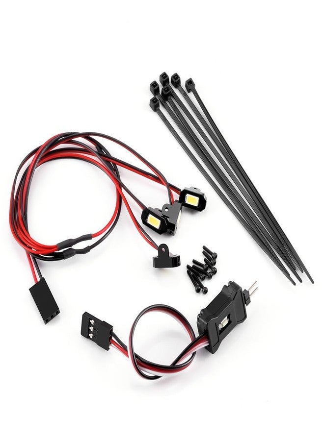طقم أضواء الصخور MORLORdy M1.4 RC مع وحدة تحكم - أضواء سفلية لهيكل سيارات التحكم عن بعد SCX24 AX24 FCX24M بمقياس 1/24، قطع غيار مُحسّنة - Image 5