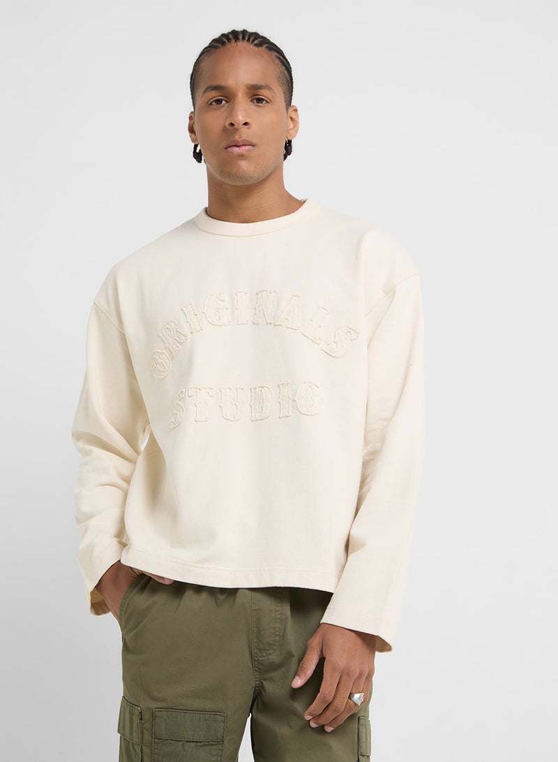 JACK & JONES Original Studio Austin Crew Neck Sweatshirt - Image 1
