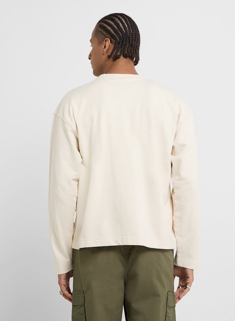 JACK & JONES Original Studio Austin Crew Neck Sweatshirt - Image 2