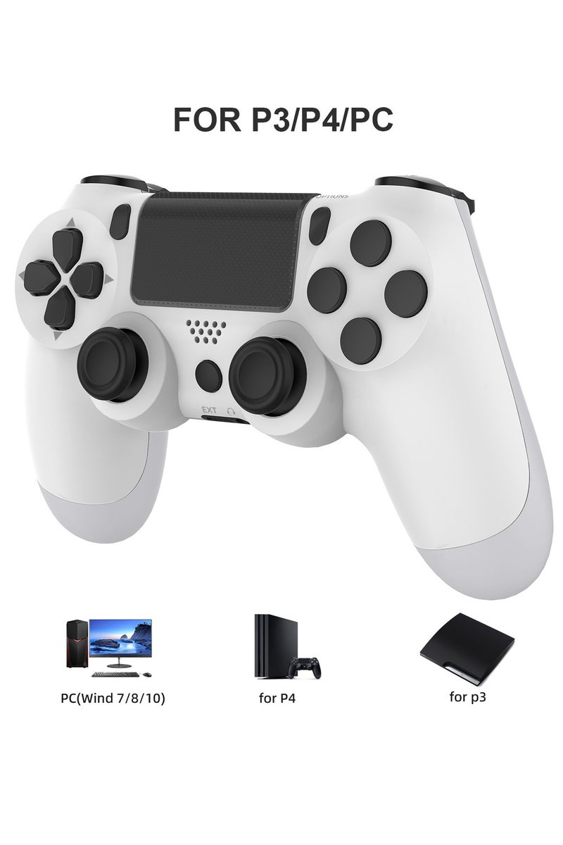 PlayStation Controller Wireless Gamepad, Pro Controllers Compatible with P4/OLED/PC,Bluetooth One-Key Pairing Gamepad,long-lasting battery,6-Axis Motion Wake Up Function - Image 1