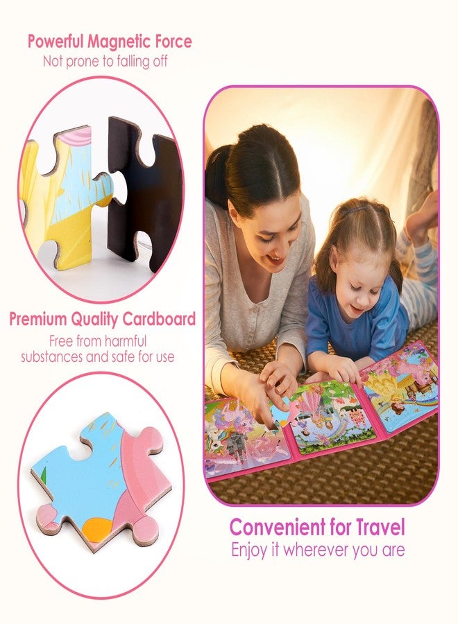 NASHRIO Magnetic Puzzles for Kids Ages 4-6, 36-Piece Toddler Travel Toys Princess Puzzles Ages 3-5, Educational Learning Magnets, Ideal Road Trip Activities Toys for 3 4 5 6 Girls - Image 4