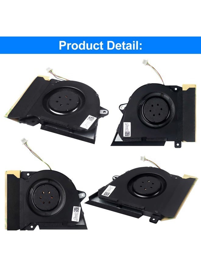 ARLBA 2Pack New Replacement Laptop CPU+GPU Cooling Fan for ASUS Rog Zephyrus G14 GA401 GA401I GA401IV GA401IU GA401IH GA401II DFSCK22105182H FMBB DFSCK22115181H FMBC 12V 1A Fan w/ 2 Repair Tools - Image 4