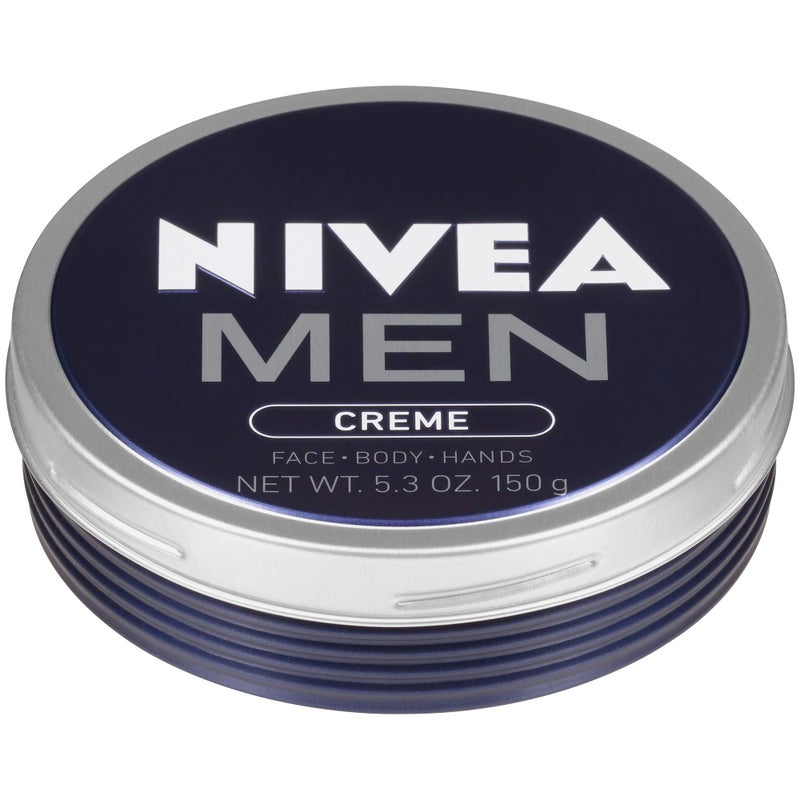 NIVEA MEN Creme - Multipurpose Cream for Men - Face, hand and Body Lotion - 5.3 oz. Tin - Image 1