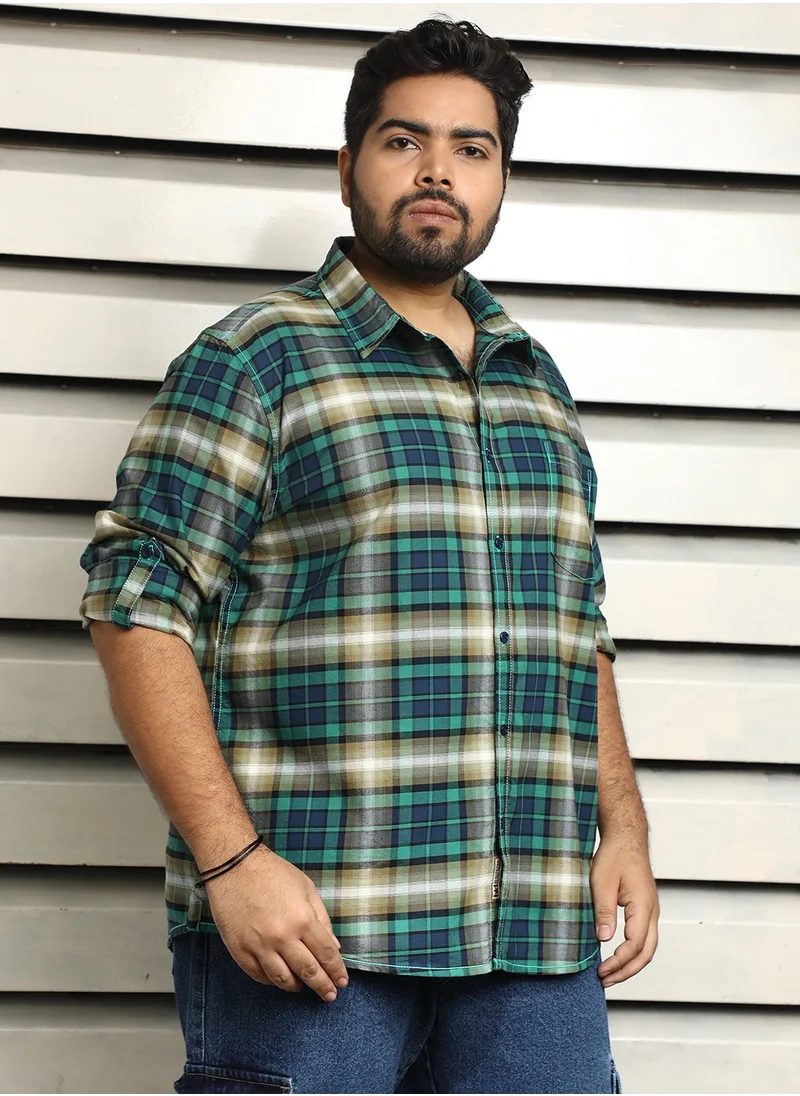 HIGH STAR Checked Regular Fit Casual Shirt for Men