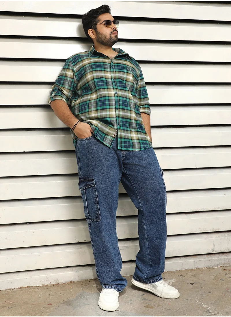 HIGH STAR Checked Regular Fit Casual Shirt for Men