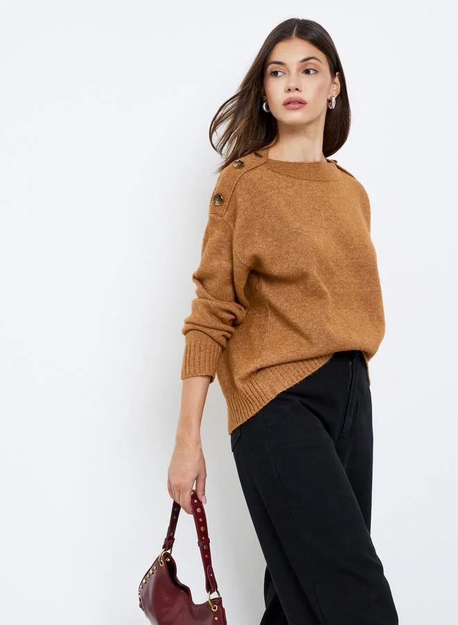 تايك تو كنزة بتفاصيل أزرار