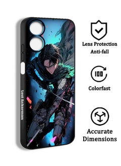 Protective Case Cover For Tecno Camon 19 Attack on Titan Levi Ackerman BLV05 Drawing