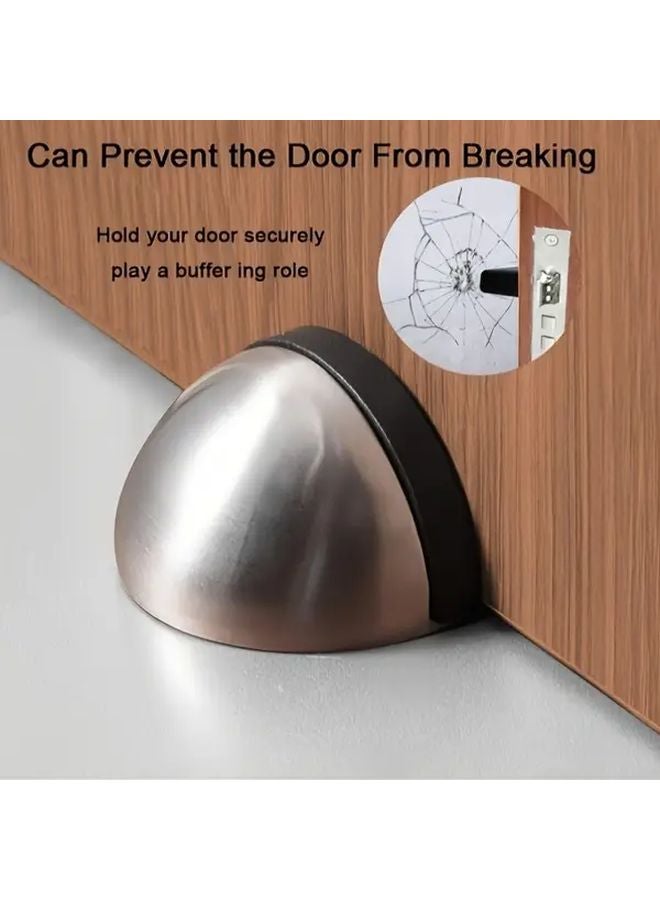 Pack of 4 Self Adhesive Stainless Steel Door Guards No Drilling Wall Protectors - Image 5