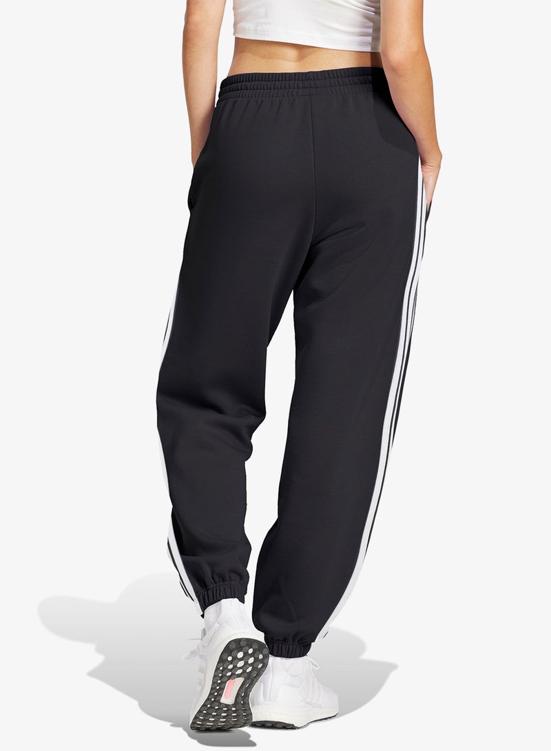 Adidas Essentials 3-Stripes French Terry Cuffed Joggers - Image 2