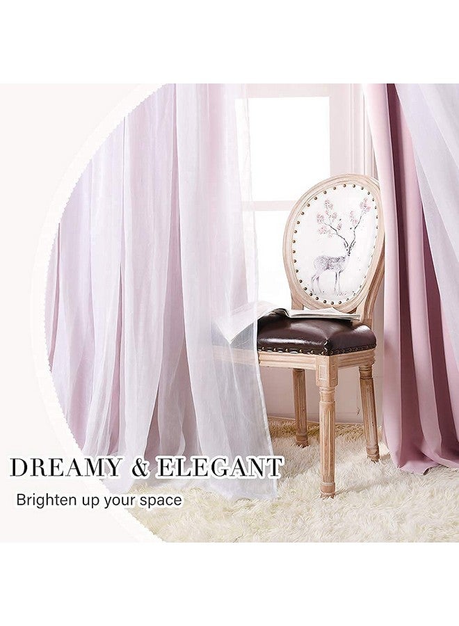 BFAM Sheer Blackout Curtain-Room Darkening Thermal Insulated Eyelet Noise reducing Window and Door Curtains for Bedroom,Living Room, Kids Room Set of 1 - Image 5