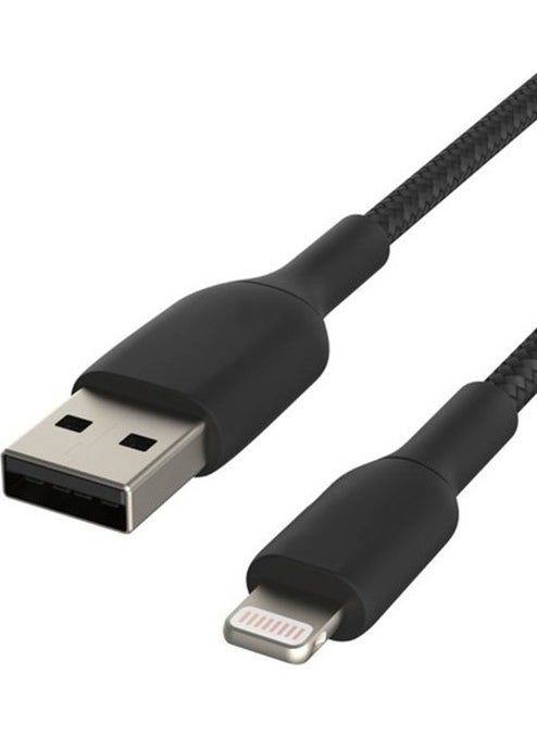 Hiqonic 1 Meter Knitted Cable iPhone Compatible 3.0A Lightning Charging Cable  - Image 2