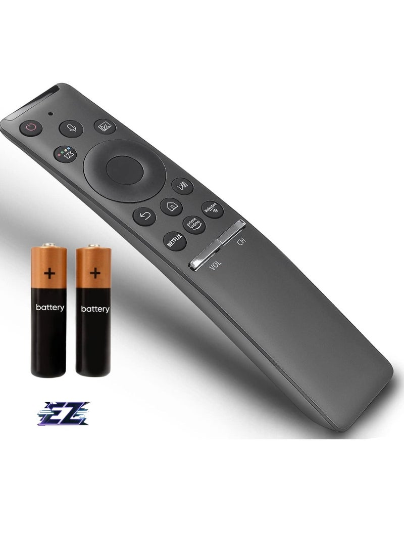 ELTRAZONE Universal Replacement Voice Remote Control for All Samsung TVs – LCD, LED, QLED, HDTV, 3D, 4K, 8K UHD with Netflix and Prime Video Buttons - Image 1