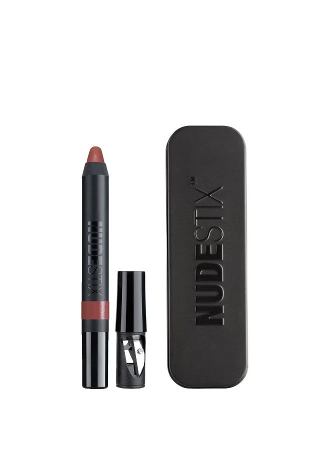 NUDESTIX Magnetic Matte Lip Colour 2.8g - Freckle - Image 1